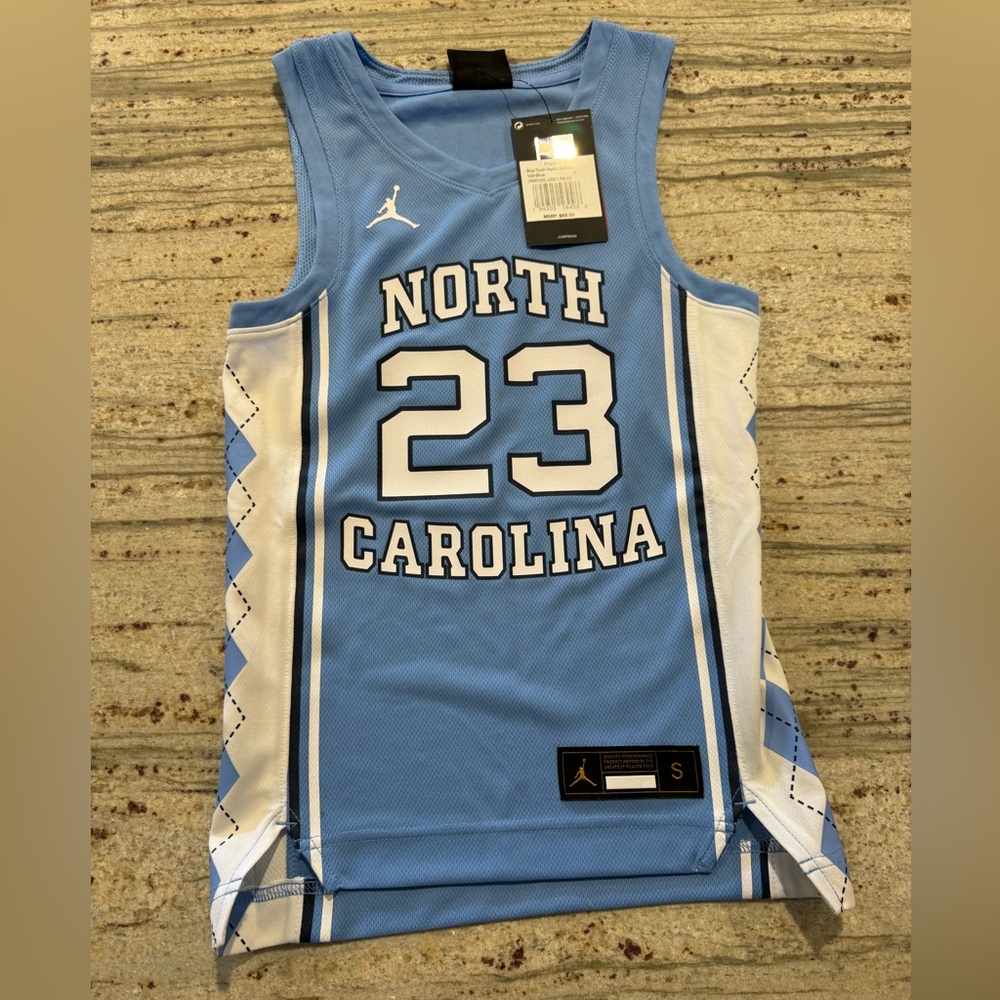 NWT Jordan Tarheels Jersey